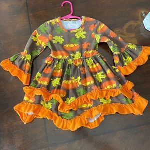 Boutique Pumpkin Dress